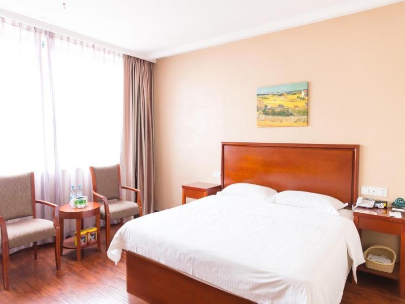 Greentree Inn Jiangsu Suzhou Kunshan High Speed Rail Station Hengshan Road Express Hotel Esterno foto
