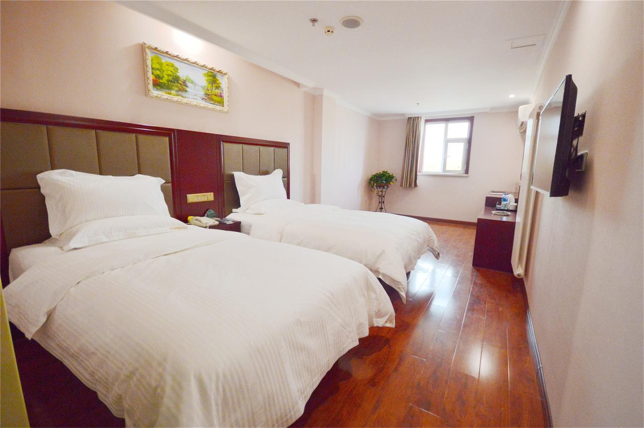 Greentree Inn Jiangsu Suzhou Kunshan High Speed Rail Station Hengshan Road Express Hotel Esterno foto