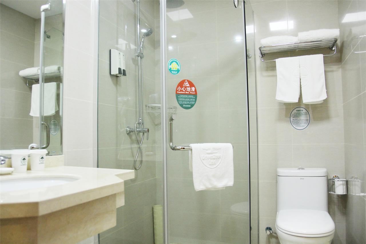 Greentree Inn Jiangsu Suzhou Kunshan High Speed Rail Station Hengshan Road Express Hotel Esterno foto