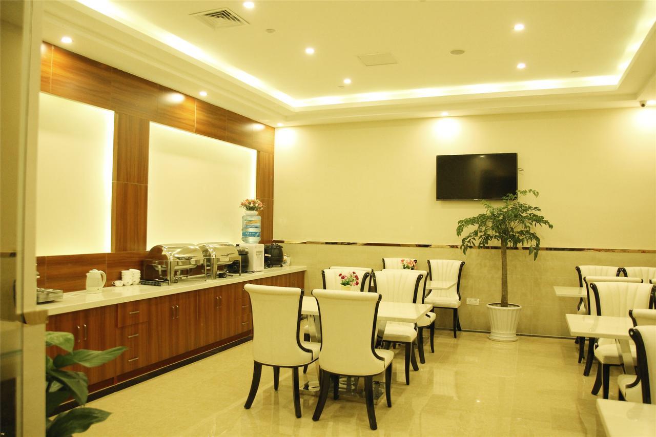 Greentree Inn Jiangsu Suzhou Kunshan High Speed Rail Station Hengshan Road Express Hotel Esterno foto